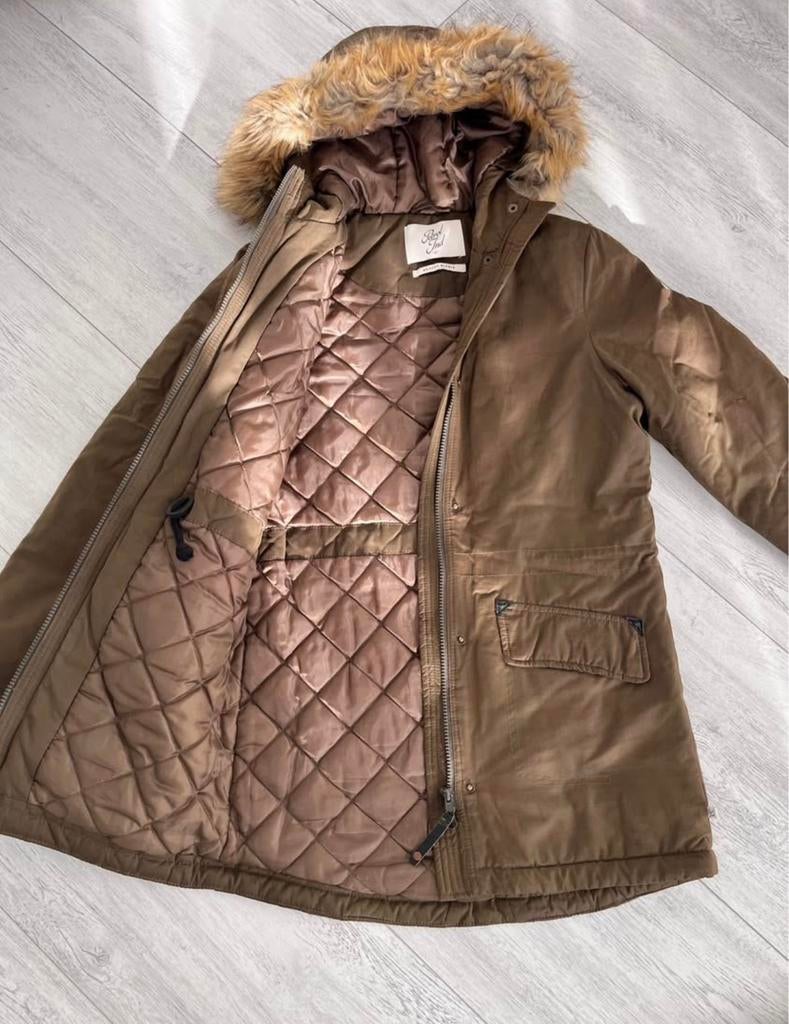 Petrol industries parka wintetjad maat 164 valt ook als xs, Ophalen of Verzenden, Zo goed als nieuw, Maat 34 (XS) of kleiner, Groen