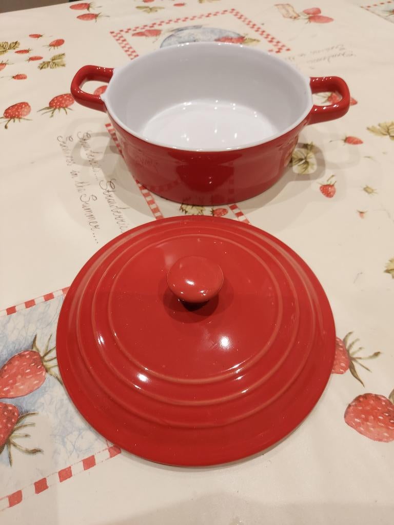 Cocotte Pannetje 15 cm, Ophalen of Verzenden, Zo goed als nieuw, Overige materialen, Overige typen