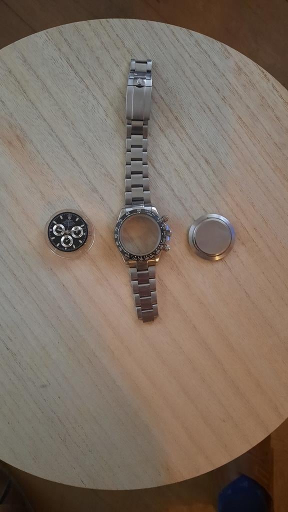 ROLEX DAYTONA VALYOU 7750 UURWERK ., Ophalen of Verzenden, Staal, Rolex