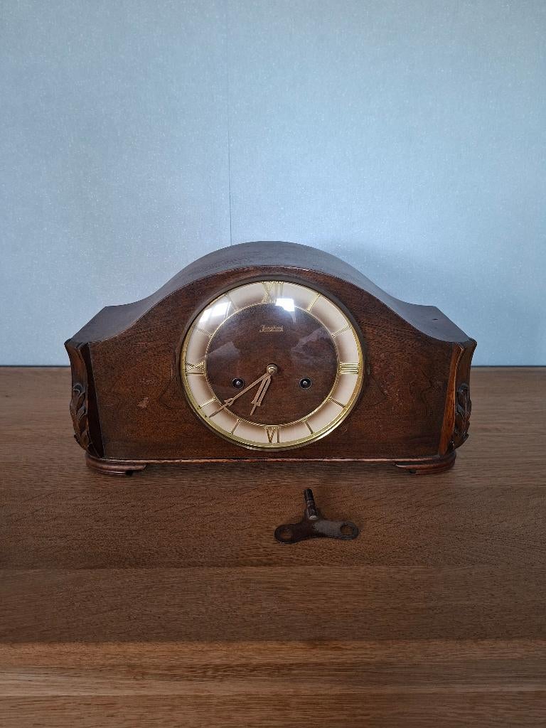 Antieke Junghans pendule, Ophalen of Verzenden