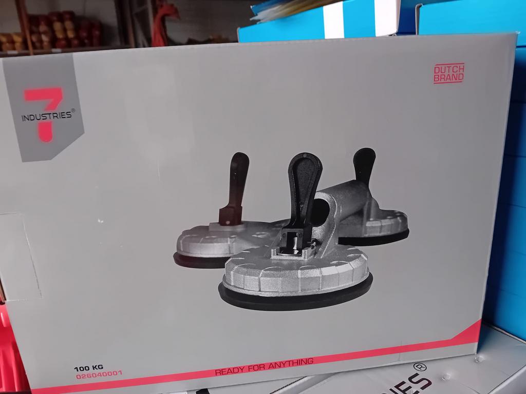 Nieuwe Glasdrager met 3 zuignappen, Ophalen of Verzenden, Nieuw