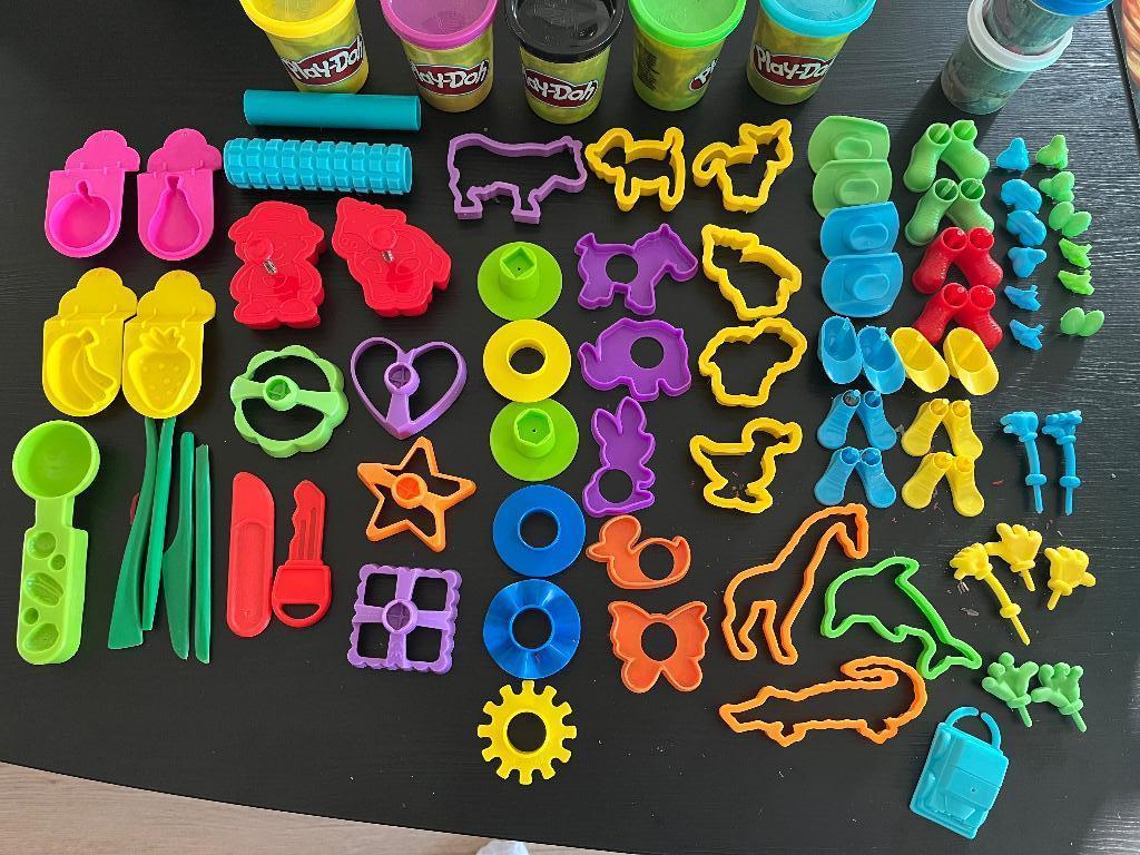 Klei en vormpjes, Ophalen, Gebruikt, Knutselen
