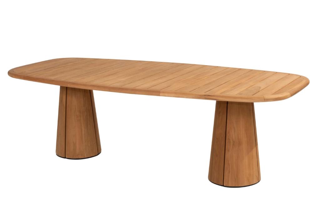 Nieuw 4 Seasons Outdoor Capri Teak hout tuin tafel 240 cm, Ophalen of Verzenden, Nieuw