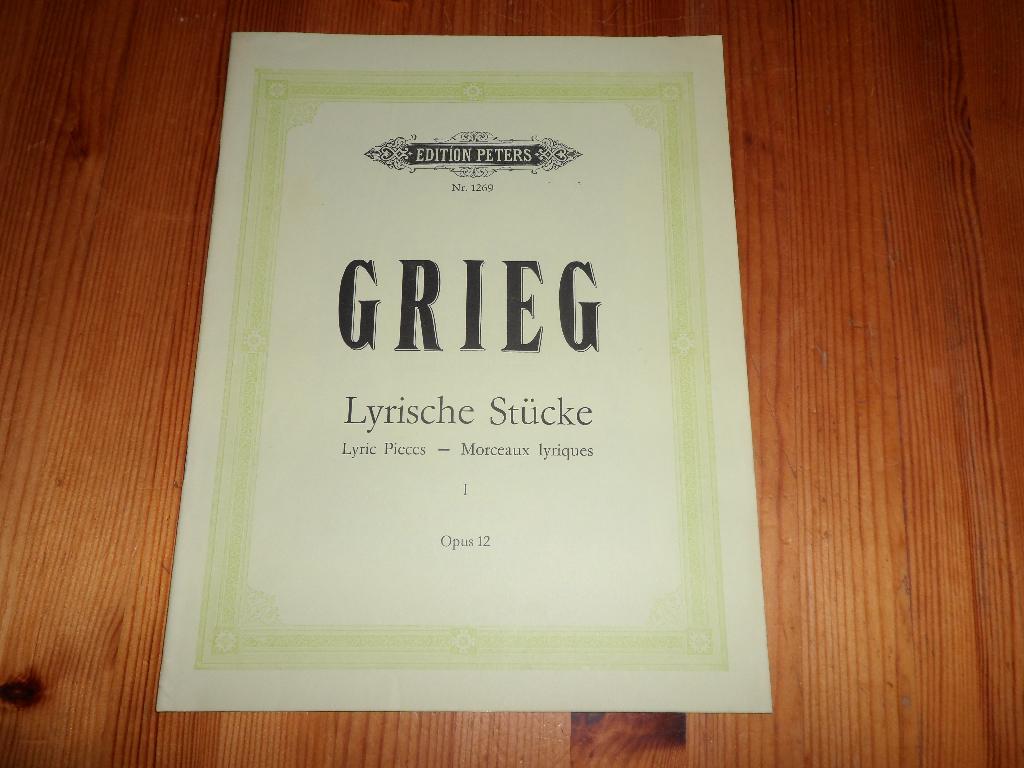 Grieg - lyrische stucke, Gebruikt, Klassiek, Ophalen of Verzenden, Artiest of Componist
