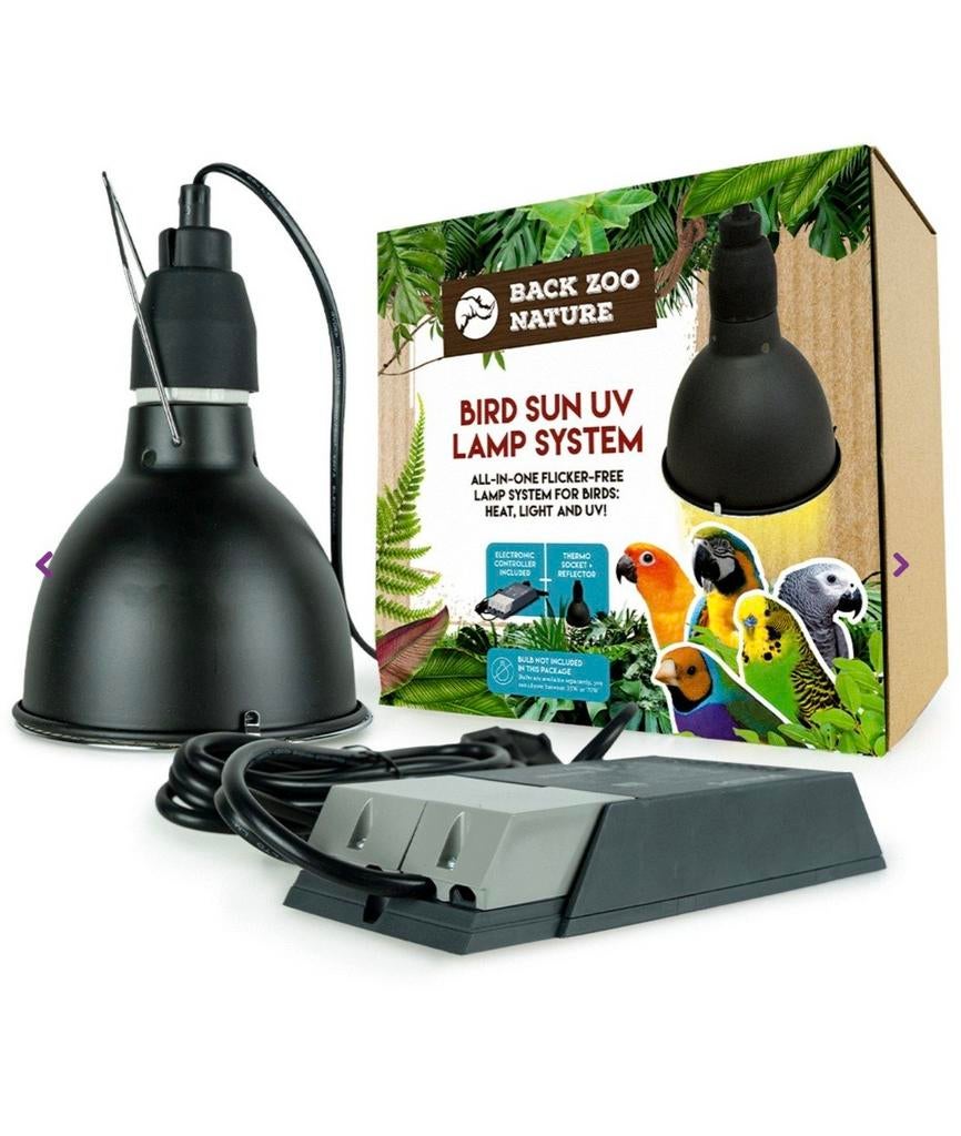 Back Zoo Nature Bird Sun UV-Lamp System + 35W Lamp, Dieren en Toebehoren, Vogels | Parkieten en Papegaaien