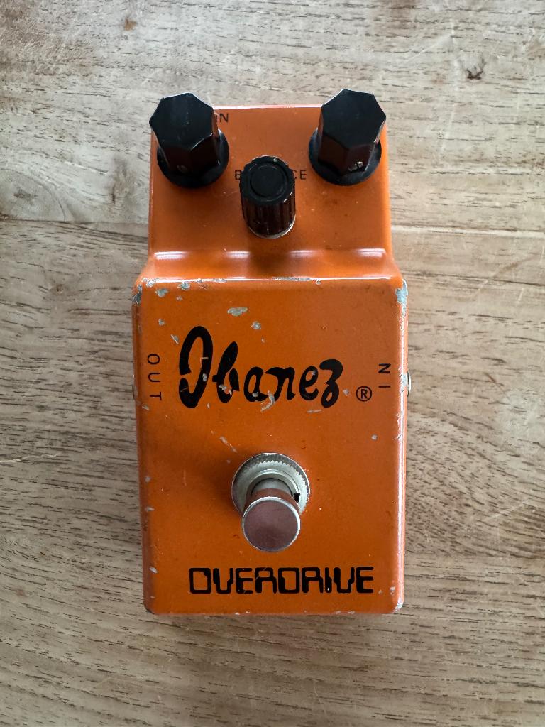 Vintage Ibanez Overdrive Pedal, Muziek en Instrumenten, Effecten, Ophalen of Verzenden, Gebruikt, Distortion, Overdrive of Fuzz