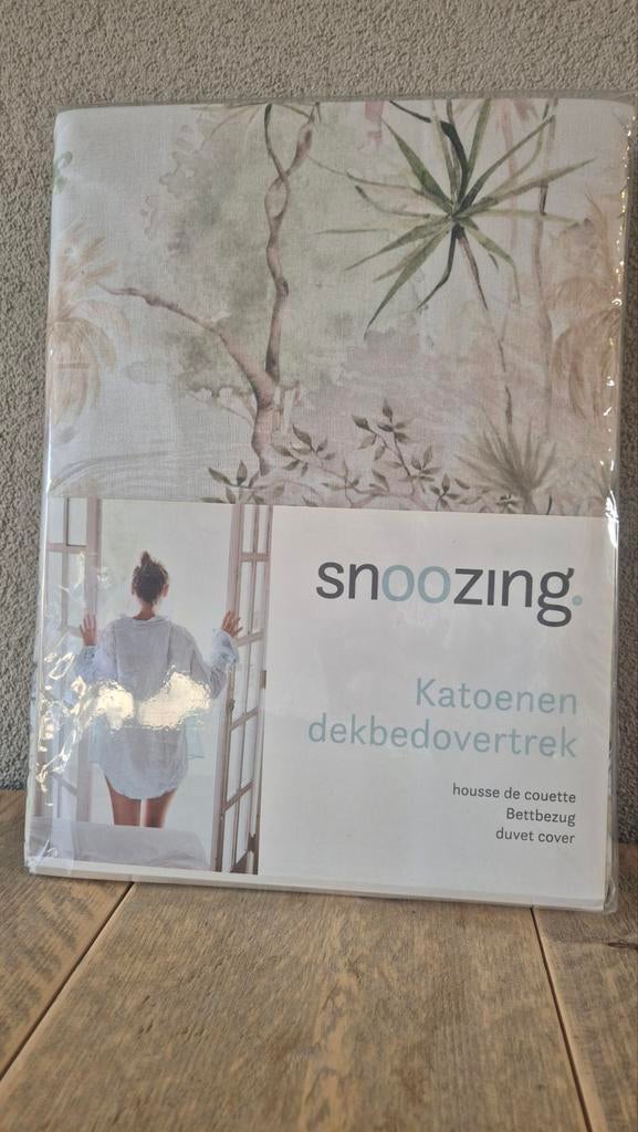 Nu of nooit ! Snoozing Dekbedovertrek 260x220 -, Overige kleuren, Dekbedovertrek, Ophalen of Verzenden, Nieuw