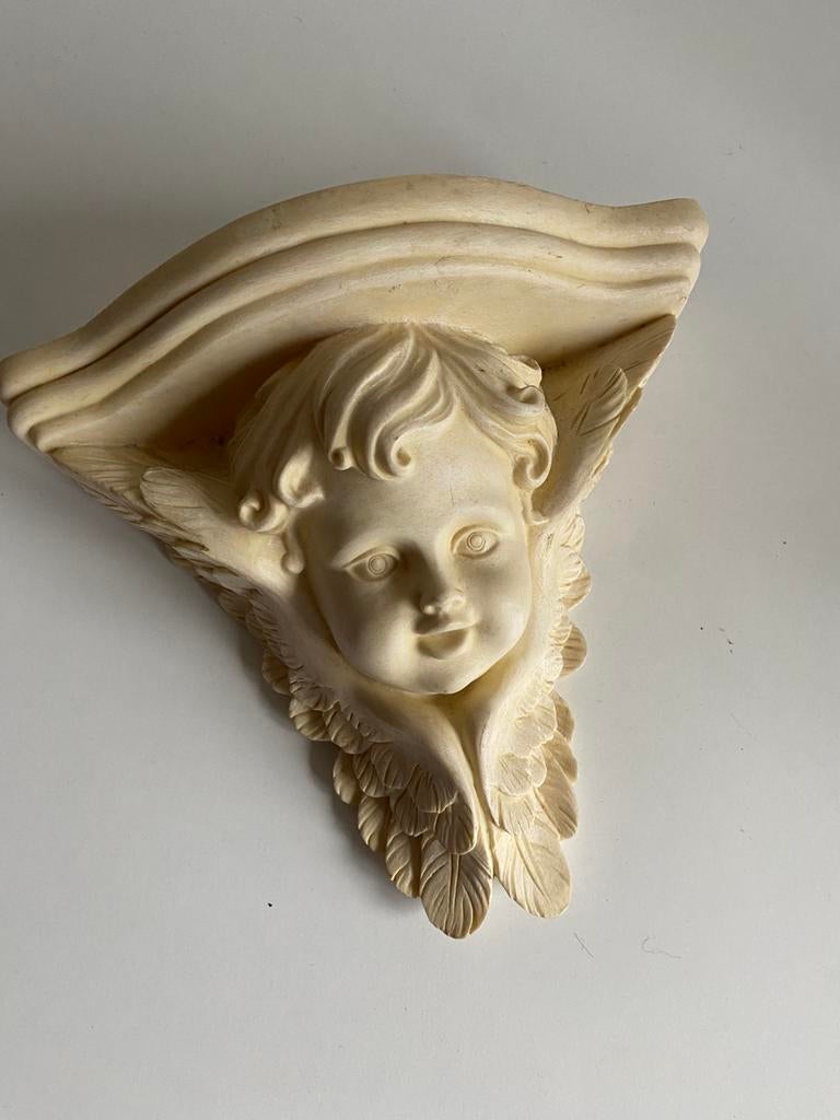 Brocante Wandconsole engel, Ophalen of Verzenden, Zo goed als nieuw