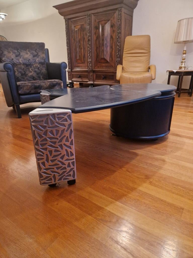 Leolux Meropida Salontafel | Draaibare Bladen | Design, Huis en Inrichting, Tafels | Salontafels, Ophalen, Gebruikt, Unknown, Unknown