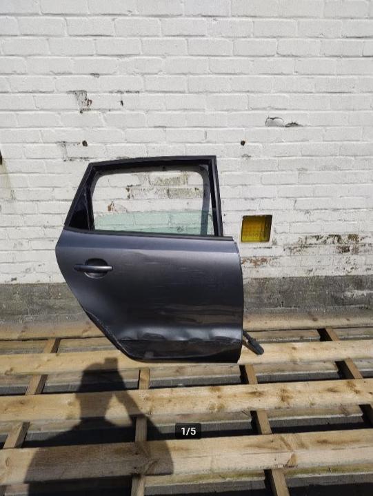 Volkswagen Polo 6R deur rechtsachter LD7R, Auto-onderdelen, Carrosserie en Plaatwerk, Ophalen, Gebruikt, Achter, Volkswagen