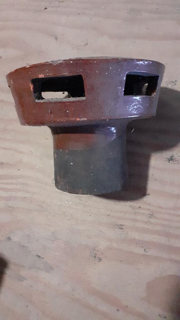 Keramische schoorsteenkap, Antiek en Kunst, Curiosa en Brocante, Ophalen of Verzenden