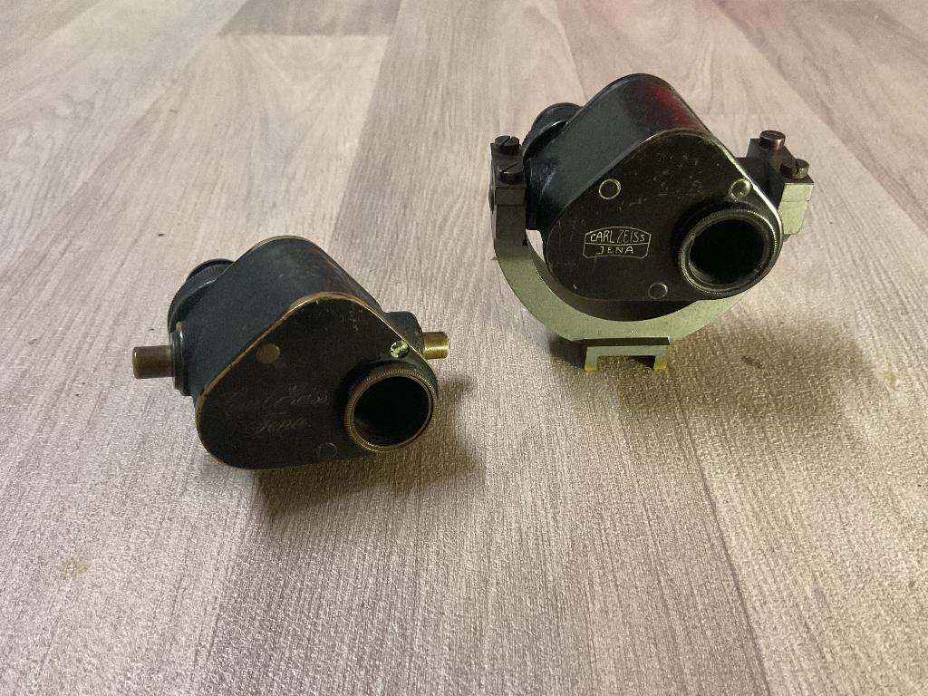 Zeiss militaire monocular monoculair 2 stuks uit begin 1900, Ophalen of Verzenden, Gebruikt, Minder dan 8x, Dakkant (recht)