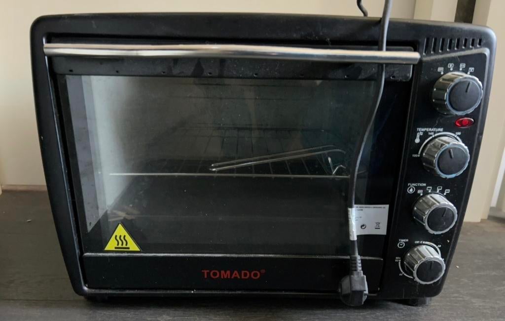 Tomado Oven, Minder dan 45 cm, Gebruikt, Hete lucht, Ophalen of Verzenden