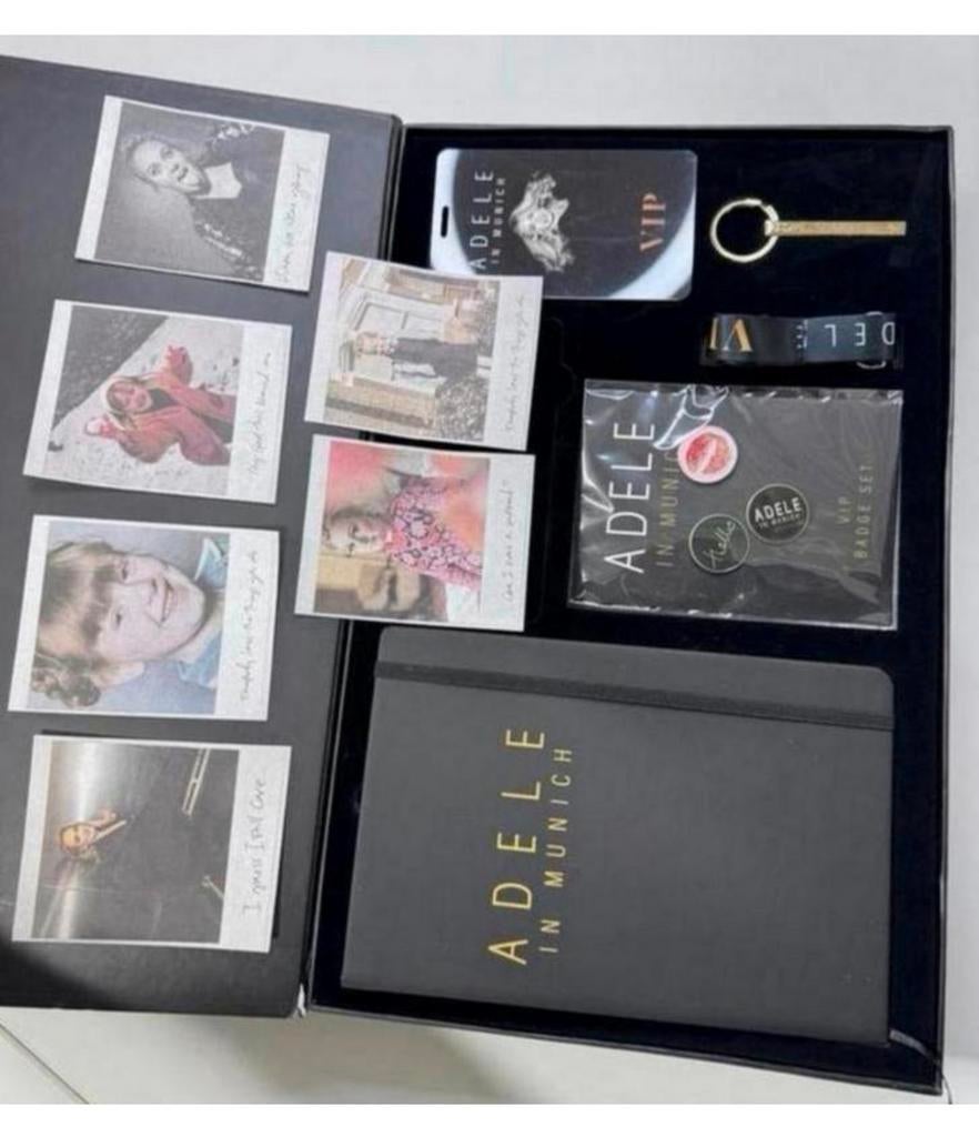 Adele in Munich 2024 VIP Concert Gift Box Munchen Exclusive, Nieuw, Ophalen of Verzenden, H, H