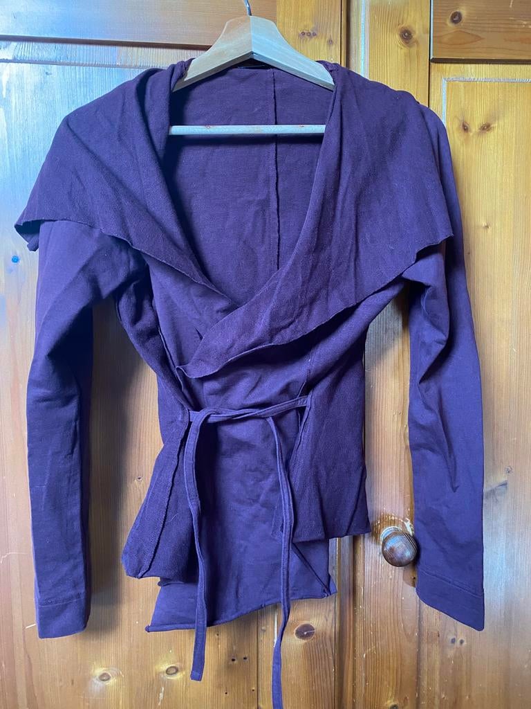 Cora Kemperman Aubergine Jasje - Maat M, Maat 38/40 (M), Paars, Ophalen of Verzenden, Jasje