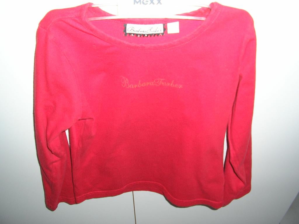 Longsleeve van Barbara Faber maat 110-116, Ophalen of Verzenden, Zo goed als nieuw, Meisje, Shirt of Longsleeve