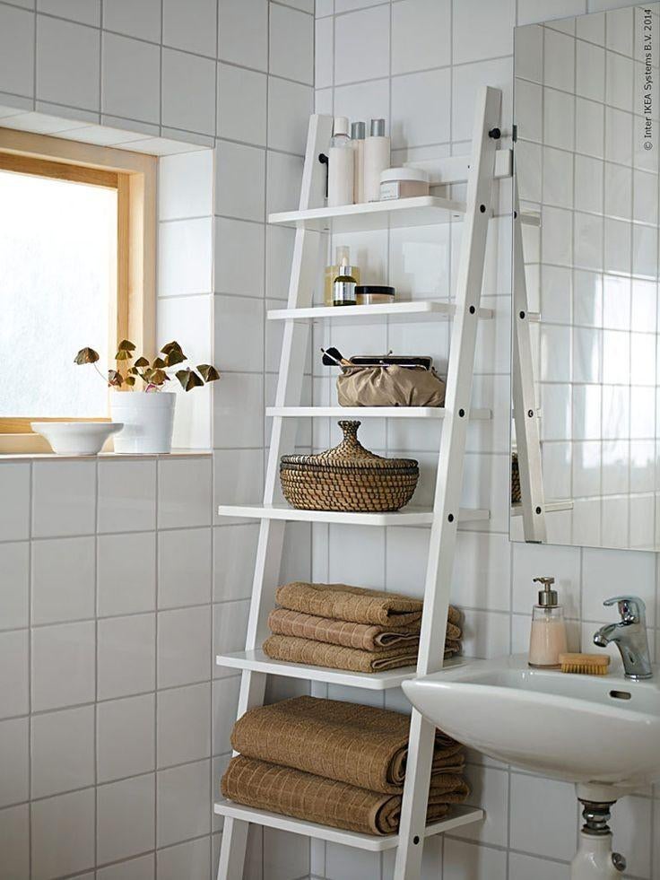 Ikea wandrek - wit 6 planken, Ophalen, Zo goed als nieuw