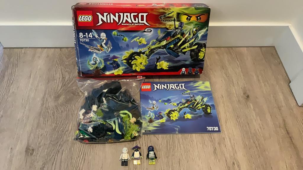Lego ninjago 70730 compleet, Ophalen of Verzenden, Zo goed als nieuw, Jongen of Meisje