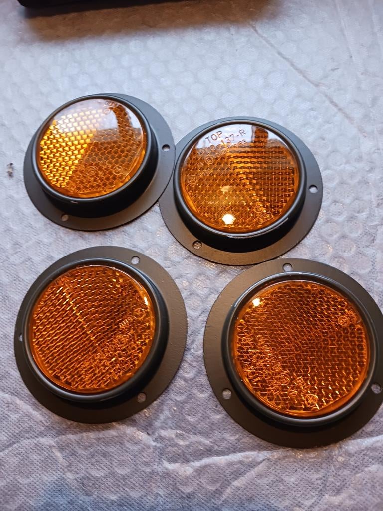 Militaire reflectoren jaren tachtig originele, Ophalen of Verzenden