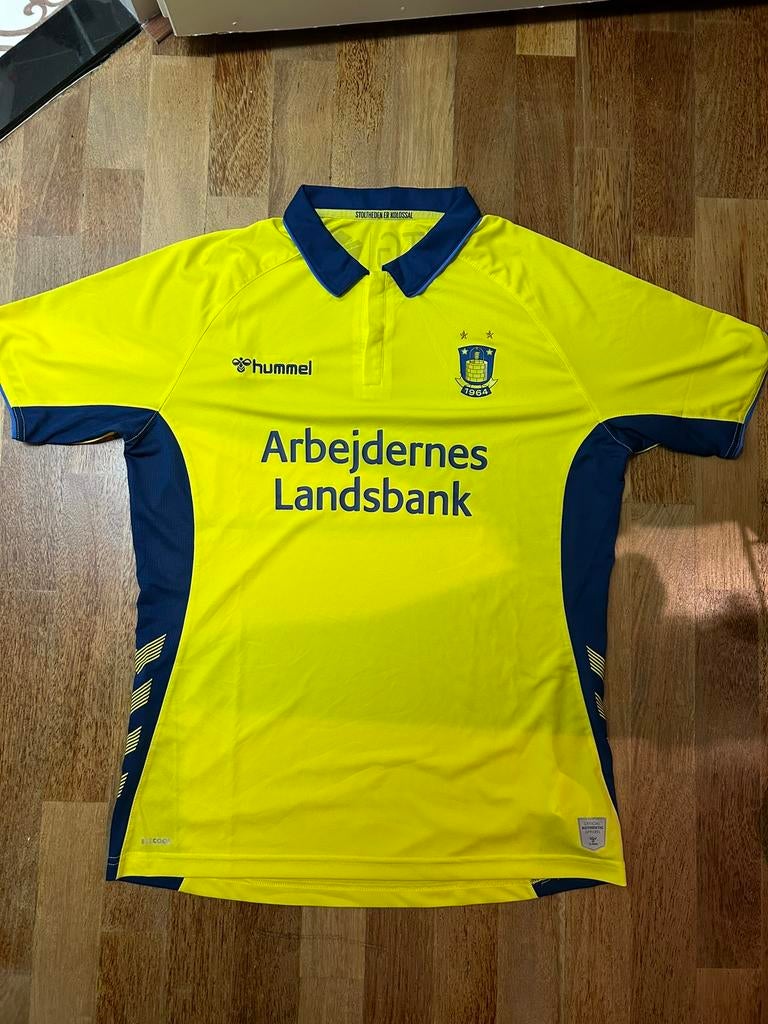 Voetbalshirt Brondby Kopenhagen 2019/2020 Denemarken, Sport en Fitness, Voetbal, Zo goed als nieuw, Shirt, Maat L, Ophalen of Verzenden