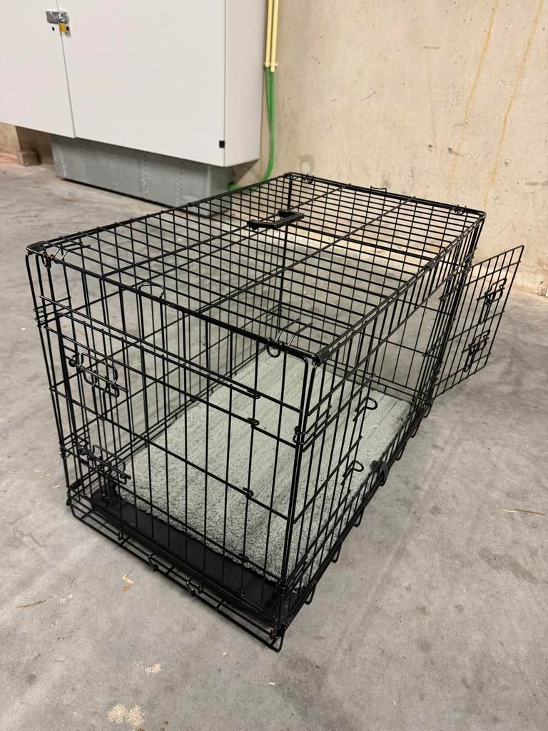 Honden / Puppy bench opvouwbaar 75x55x48, Ophalen, Zo goed als nieuw