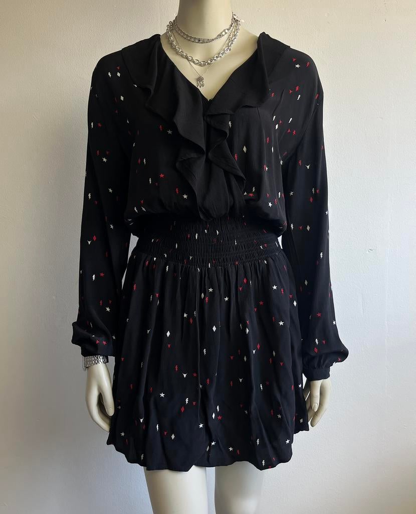 Alix the Label jurkje, Ophalen of Verzenden, Zo goed als nieuw, Maat 42/44 (L), Zwart