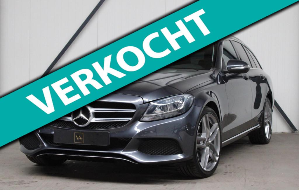 Mercedes-Benz C-klasse Estate 180 Ambition l Luchtvering l E, Auto's, Mercedes-Benz, Automaat, Achterwielaandrijving, Gebruikt