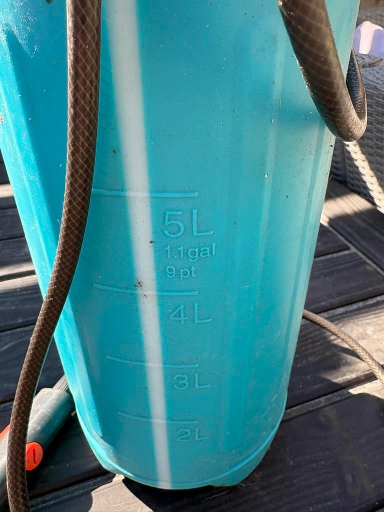 Gardena onkruidspuit 5L, Ophalen, Gebruikt, Onkruidbestrijding