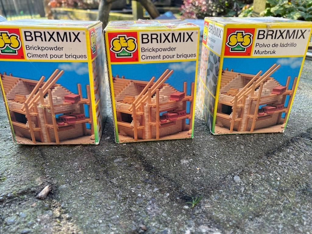 SES BRIXMIX Bouwpoeder - 3x Nieuw in Doos, Ophalen, Nieuw, Overige merken