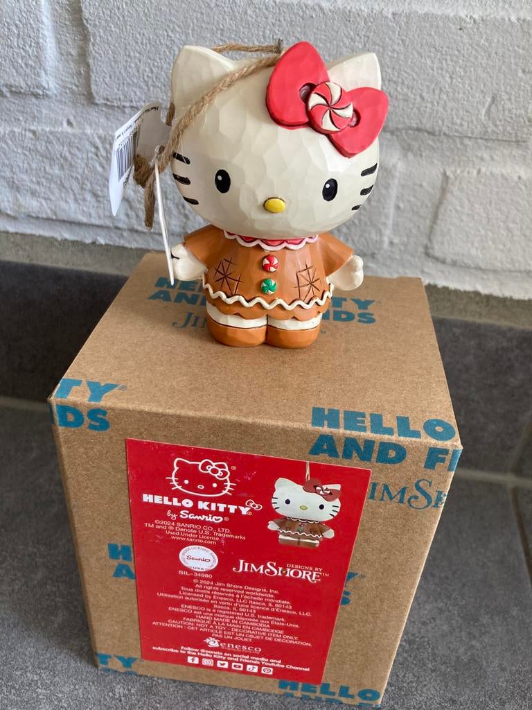 Jim Shore - Hello Kitty ornament, Ophalen of Verzenden, Nieuw, Fantasy