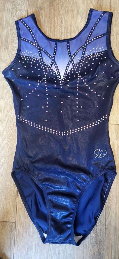 Turnpakje Acropakje met strass steentjes XS/S, Ophalen of Verzenden, Zo goed als nieuw, Turnpak(je)