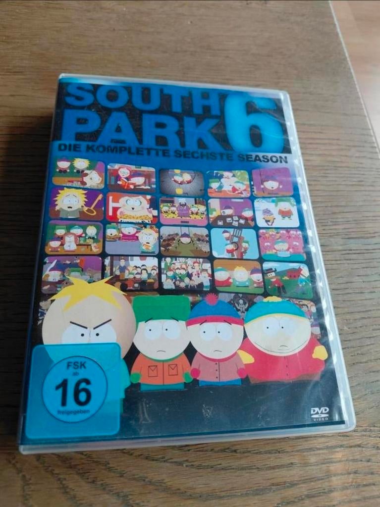 South Park seizoen 6 dvd box., Tekenfilm, Amerikaans, Boxset, Ophalen of Verzenden