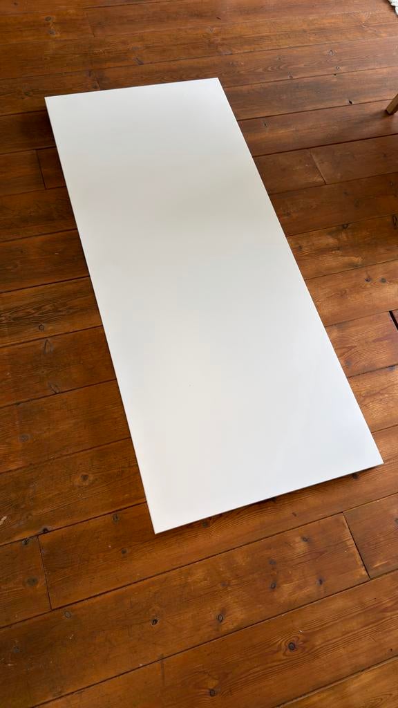 IKEA Lagkapten tafel/bureaublad 140x60 WIT, Ophalen, Gebruikt, 100 tot 150 cm, Tot twee personen