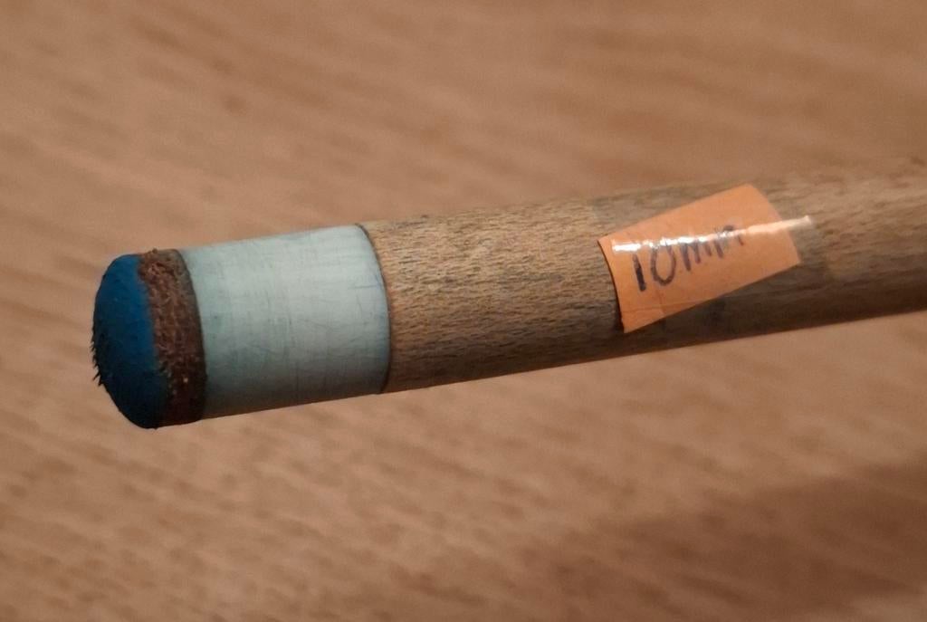 Mooi topeind met houten schroefverbinding, Sport en Fitness, Biljarten en Poolen, Ophalen of Verzenden