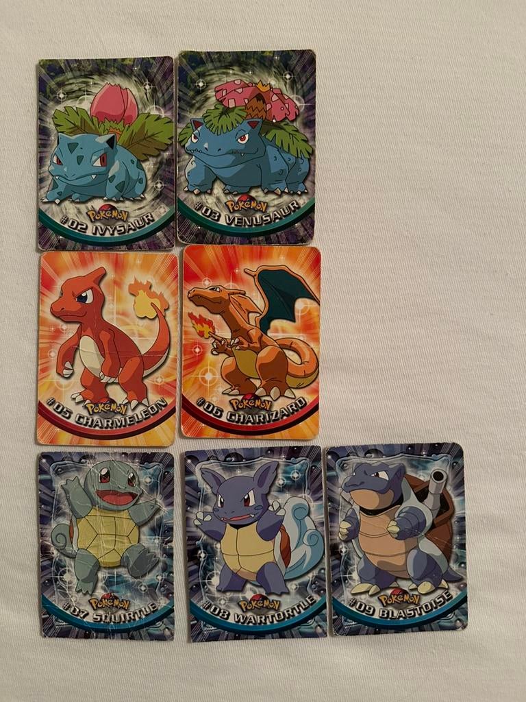 Pokemon topps kaarten, Ophalen, Gebruikt, Meerdere kaarten