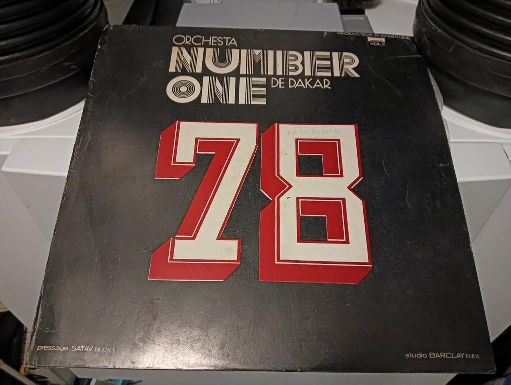 Orchestra Number One De Dakar - 78 Vol. 1 vinyl, Ophalen of Verzenden, 12 inch, Overige soorten