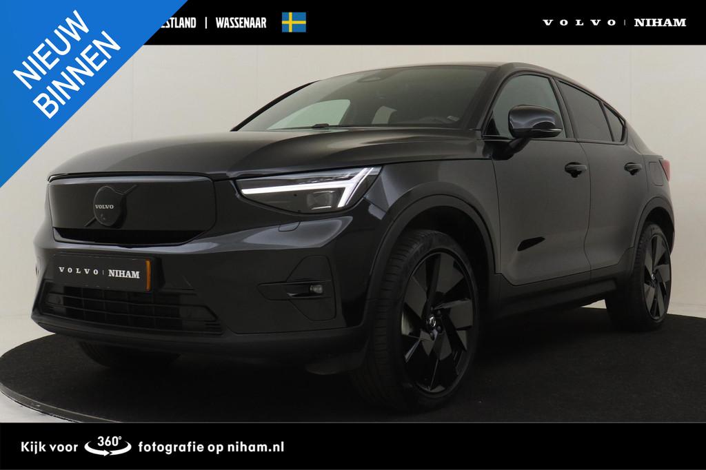 Volvo EC40 SINGLE MOTOR PLUS BLACK EDITION 70 kWh -PANO.DAK|, Auto's, Volvo, 12 maanden, Gebruikt, Zwart, Origineel Nederlands