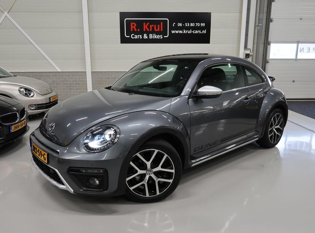 Volkswagen Beetle 1.2 TSI Dune 2018 BTW verrekenbaar Leer Na, Voorwielaandrijving, LED verlichting, Gebruikt, 4 cilinders
