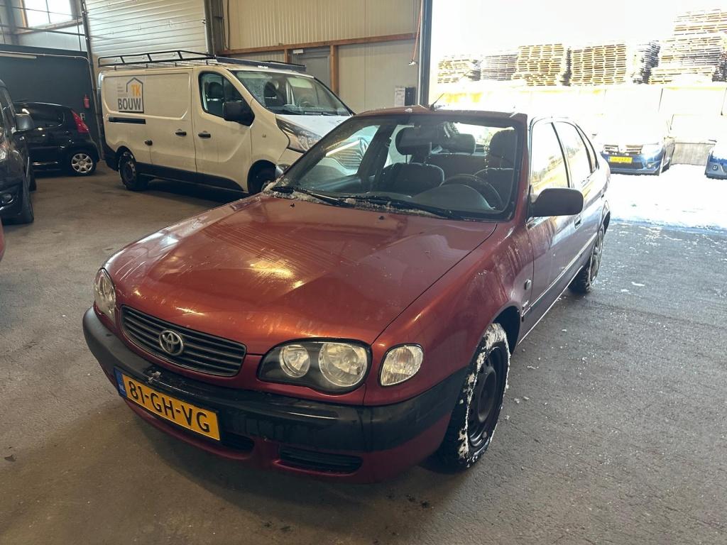 Toyota Corolla 1.4 VVT-i Terra (bj 2000), Auto's, Voorwielaandrijving, 15 km/l, 1398 cc, Origineel Nederlands