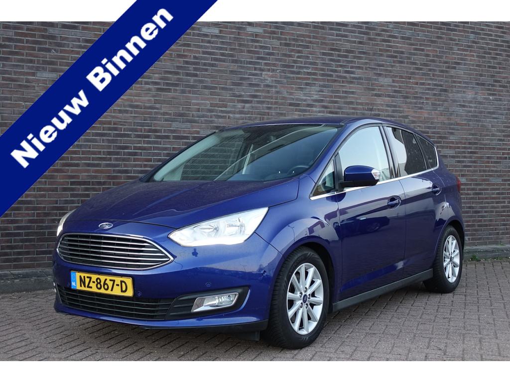 Ford C-MAX 1.5 Titanium 1.5 Automaat 150PK CMax Prachtige au, Euro 6, 4 cilinders, 150 pk, Blauw