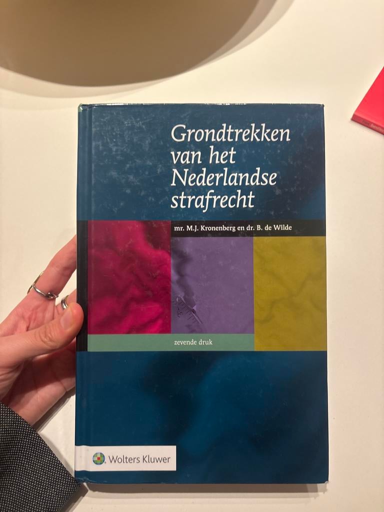 Grondtrekken van het Nederlandse strafrecht, Verzenden, Alpha, Gelezen, WO