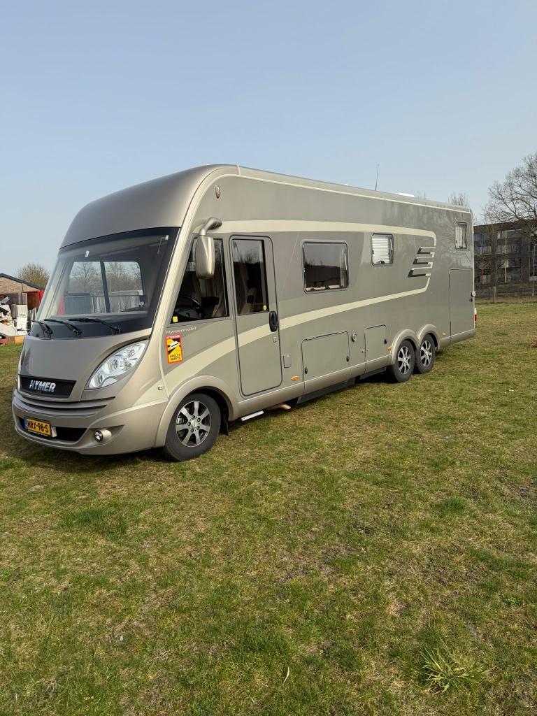 CAMPER HYMER B778 SL *IN NIEUWSTAAT*, Chemisch toilet, Fiat, Koelkast, Vloeistofverwarming