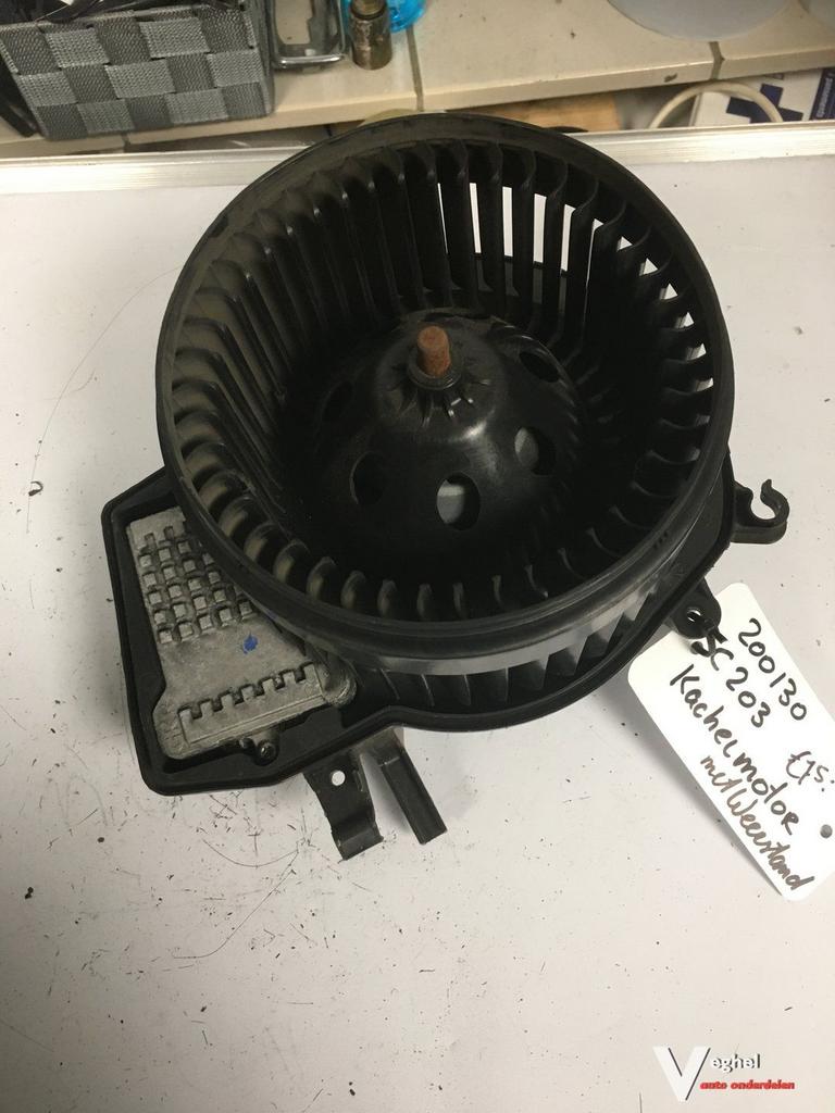 Mercedes C203   2005  Kachelmotor met weerstand, Gebruikt, -, -, Ophalen of Verzenden