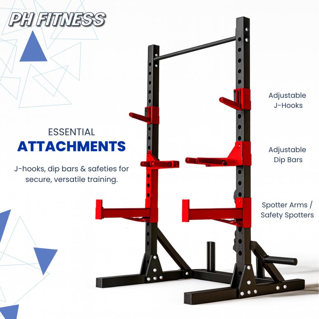 PH Fitness Heavy Duty Half Rack PROFESSIONEEL - 2.5MM, Benen, Zurichstraat 20, 6135LP SITTARD, Nieuw, Ophalen of Verzenden