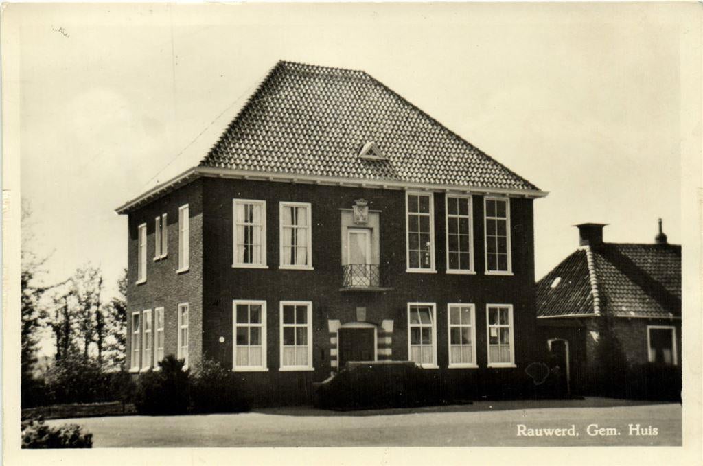 Rauwerd, Gem. Huis - 1957 gelopen, Ophalen of Verzenden, Voor 1920, Gelopen, Noord-Brabant