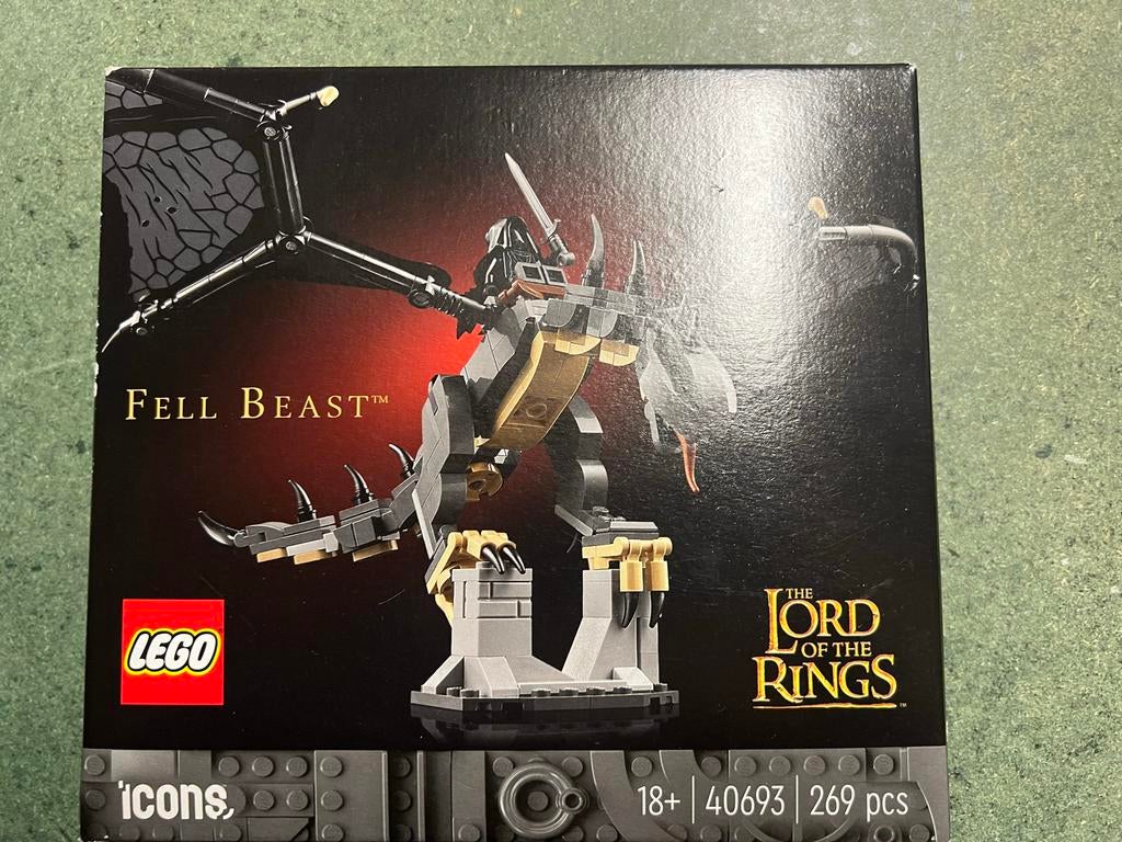 Nieuwe LEGO Lord of the Rings Fell Beast (40693) - SEALED, Ophalen, Nieuw, Complete set, Lego
