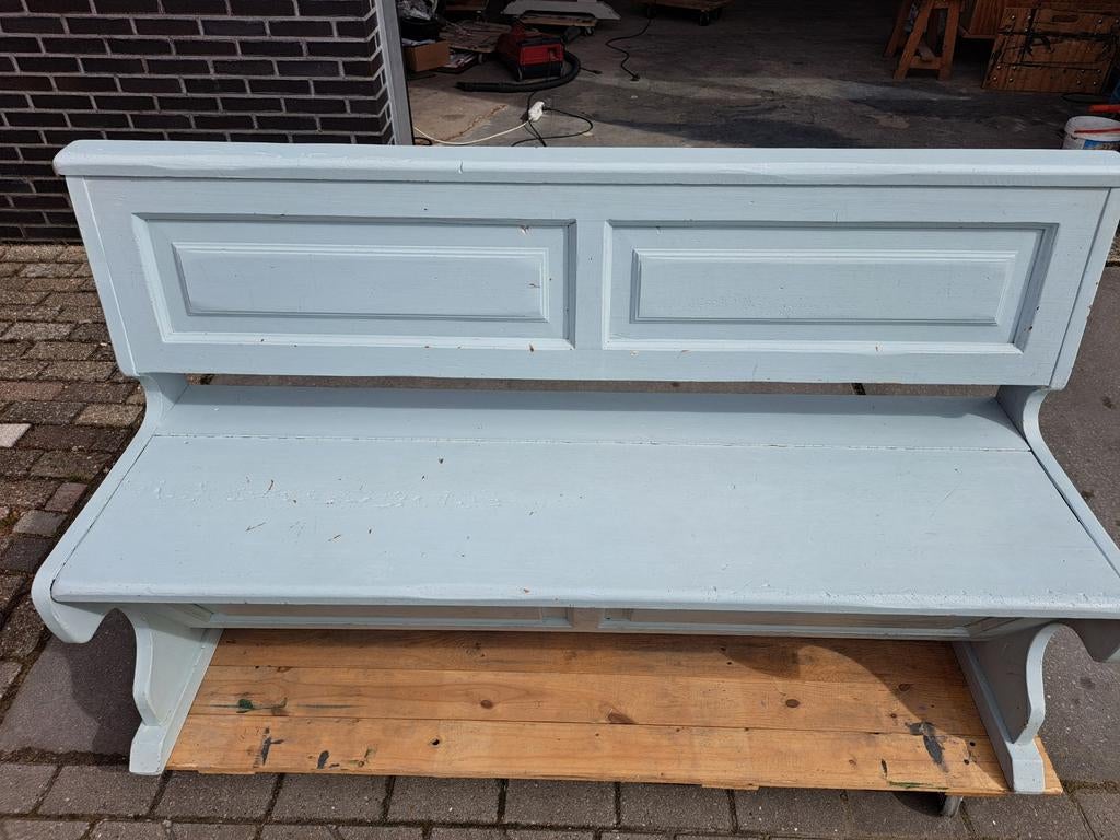 Oud grenen klepbank, Ophalen, RoDeKo Volendam, R.kooij65@gmail.com, Gebruikt