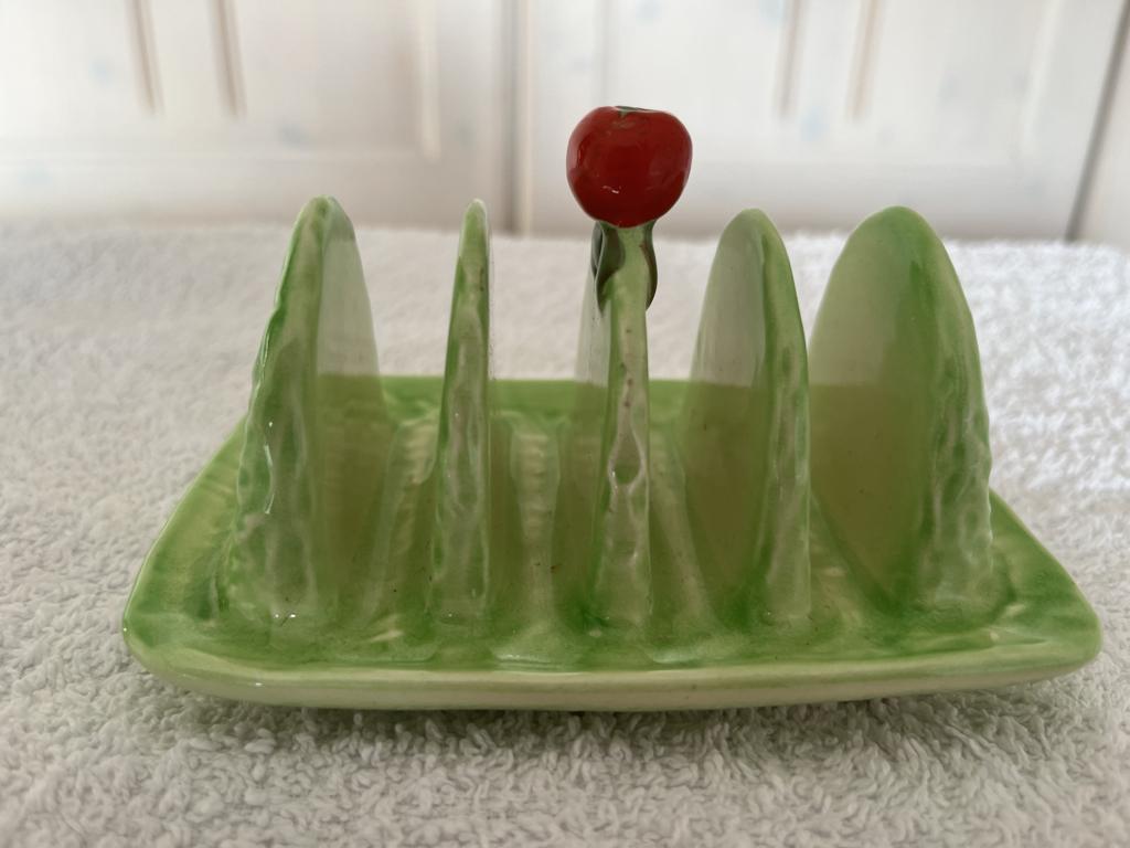 Toastrekje Crown Devon vintage, Ophalen of Verzenden