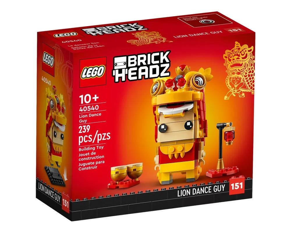 LEGO BrickHeadz 40540 - Lion Dance Guy, Kinderen en Baby's, Speelgoed | Duplo en Lego, Nieuw, Lego, Complete set, Ophalen of Verzenden