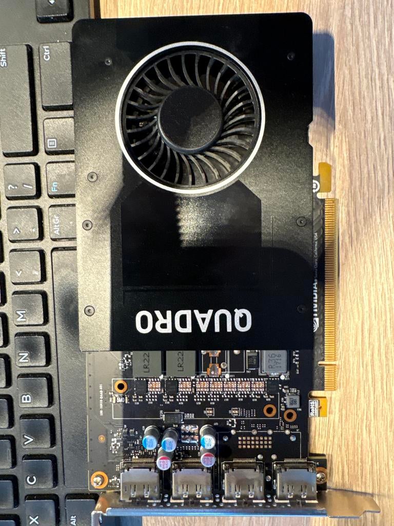 Nvidia Quadro P2000 5GB videokaart, Computers en Software, Videokaarten, Ophalen, PCI-Express 3, Gebruikt, DisplayPort
